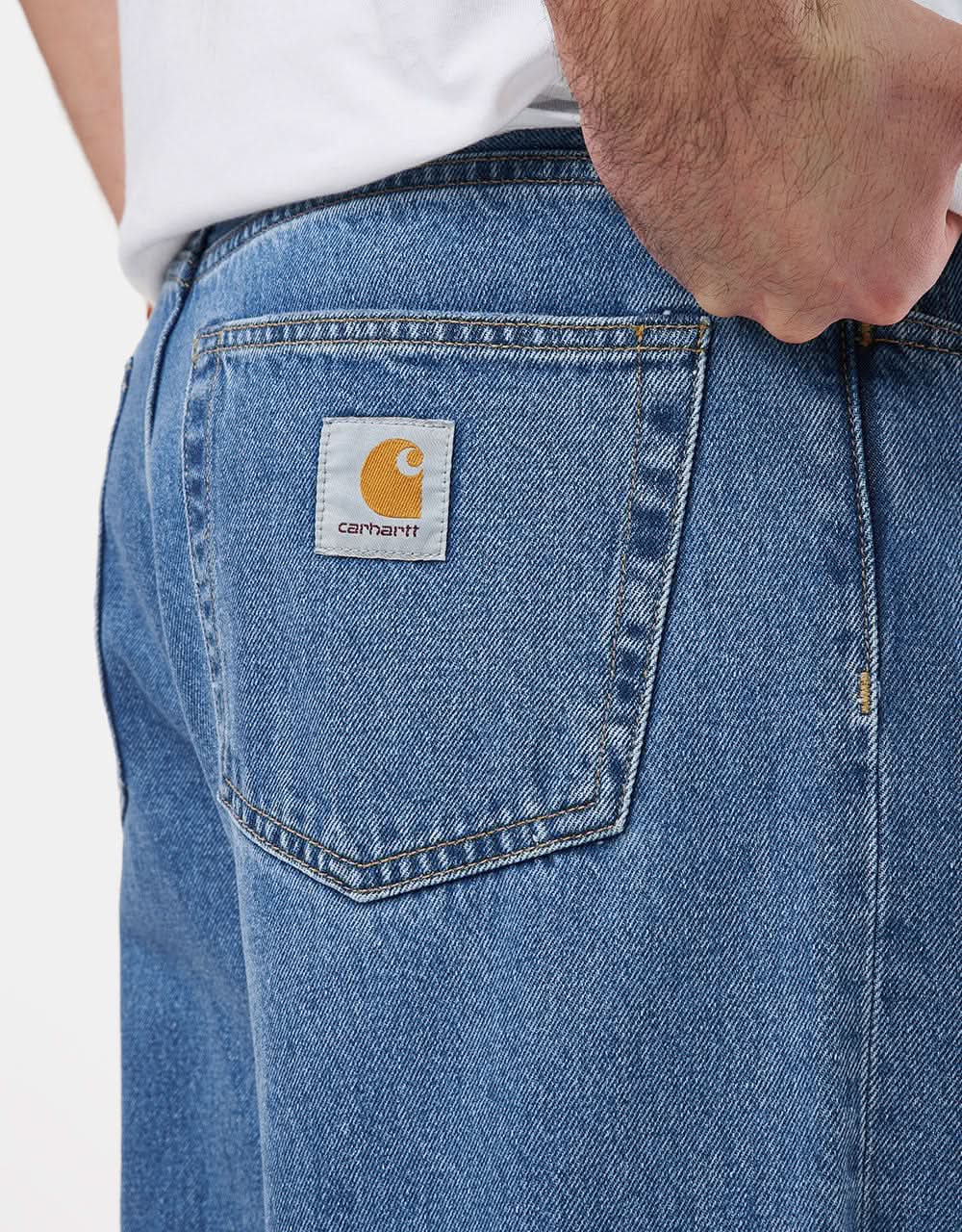 Carhartt WIP Landon Pant - Blue (Heavy Stone Wash) - Image 8