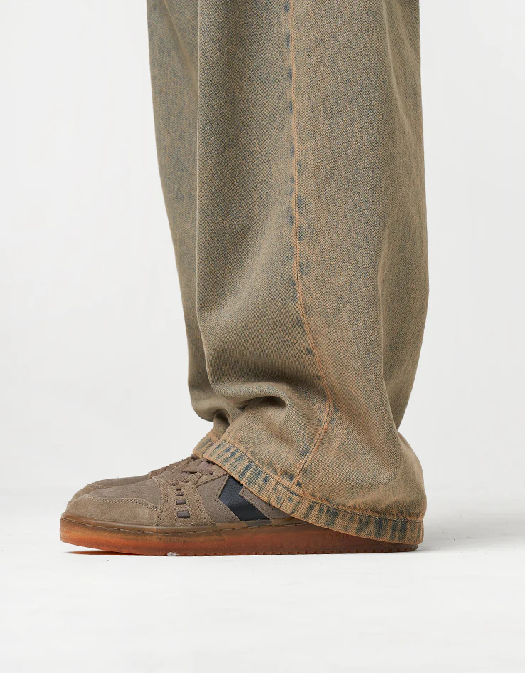 Carhartt WIP Landon Pant - Blue/Leather (Garment Dyed) - Image 8