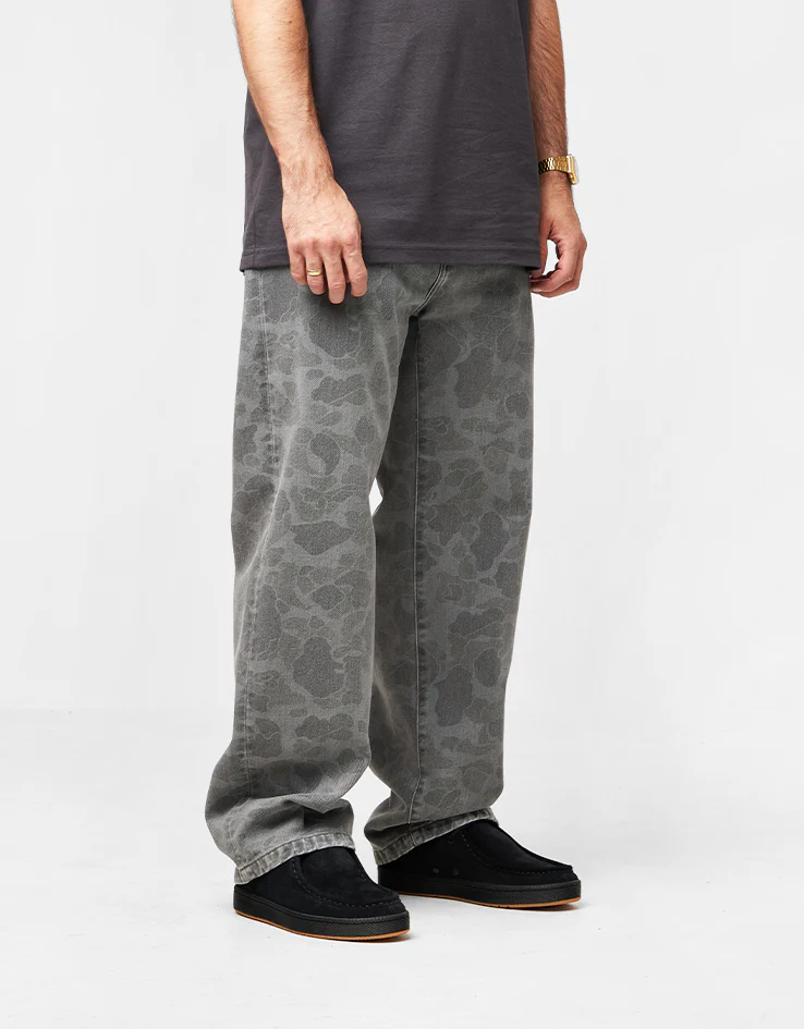 Carhartt WIP Landon Pant - Camo Duck/Black (Heavy Bleached) - Image 4