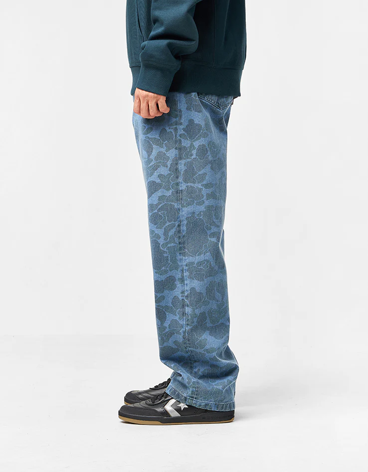 Carhartt WIP Landon Pant - Camo Duck/Blue (Bleached) - Image 3