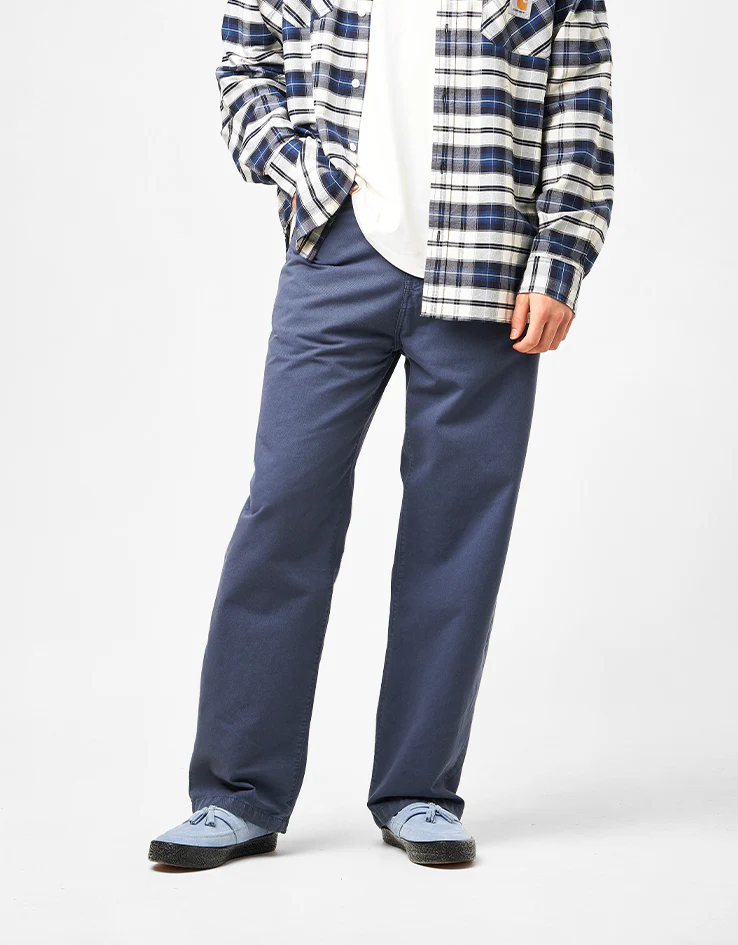 Carhartt WIP Landon Pant - Dusky Blue (Garment Dyed) - Image 3