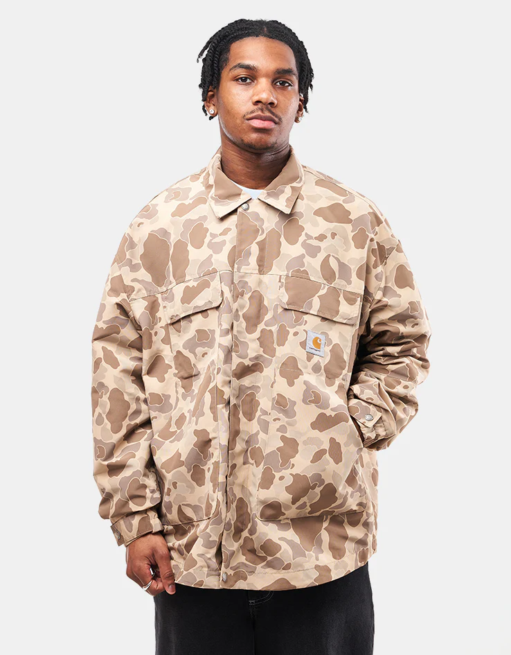 Carhartt WIP Liam Jacket - Camo Duck/Desert - Image 3