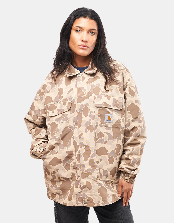 Carhartt WIP Liam Jacket - Camo Duck/Desert - Image 9