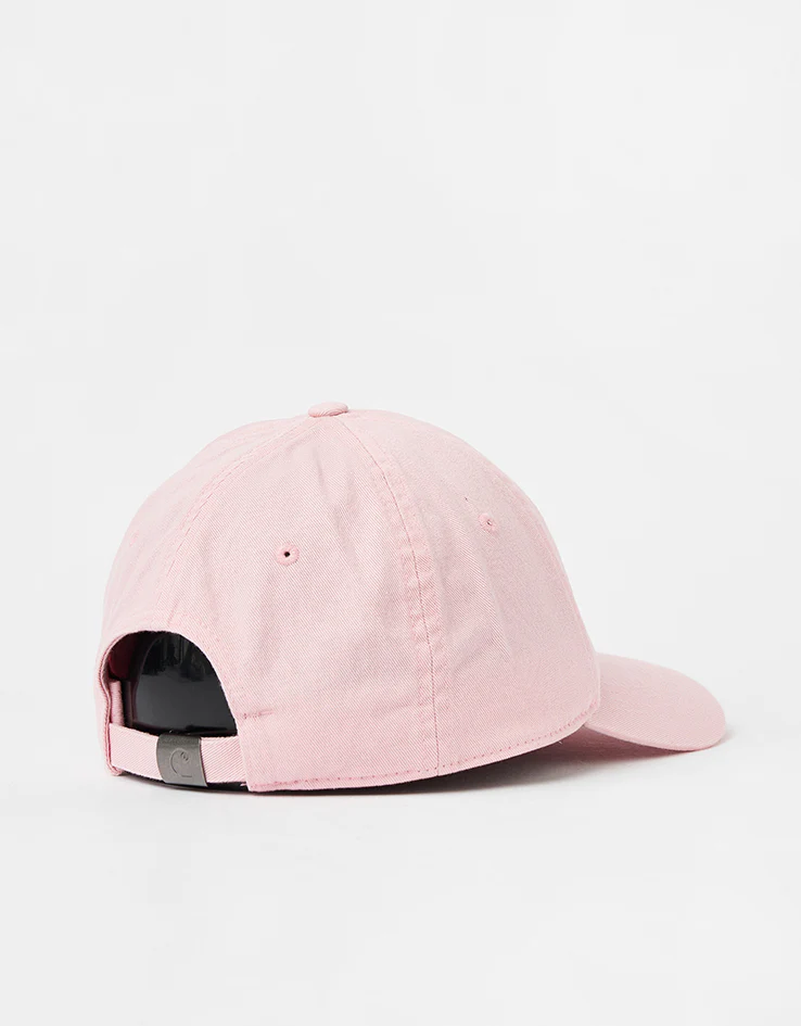 Carhartt WIP Madison Logo Cap - Air Pink/White - Image 4