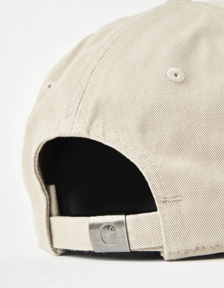 Carhartt WIP Madison Logo Cap - Fleur De Sel/Wax - Image 3