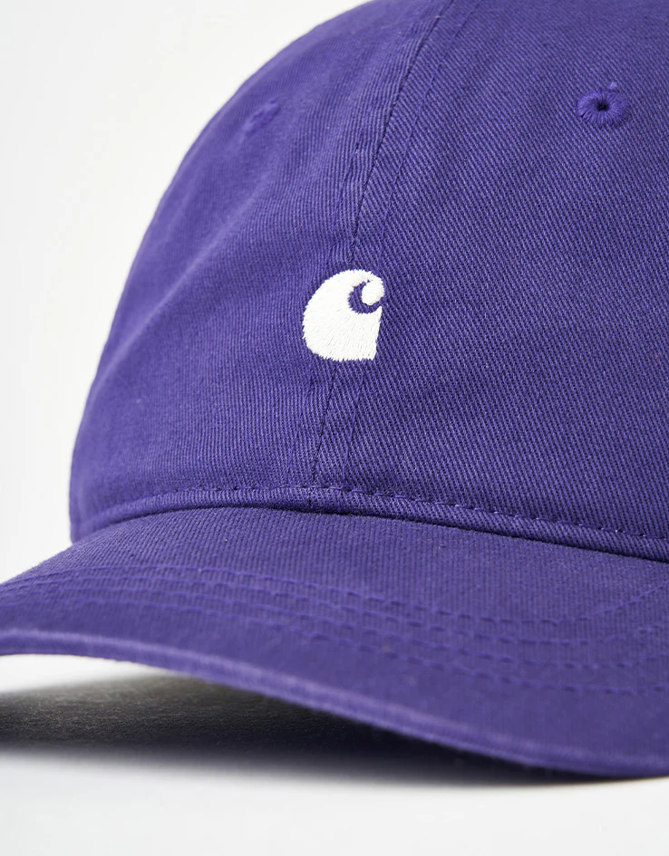 Carhartt WIP Madison Logo Cap - Lakers/Wax - Image 2