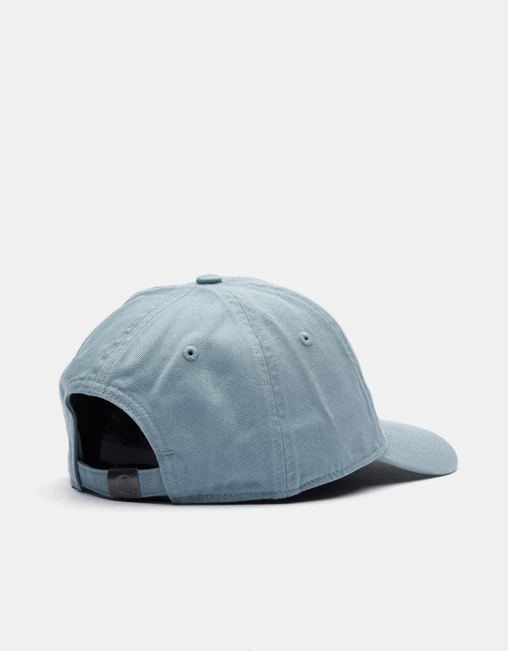 Carhartt WIP Madison Logo Cap - Tourmaline/White - Image 4