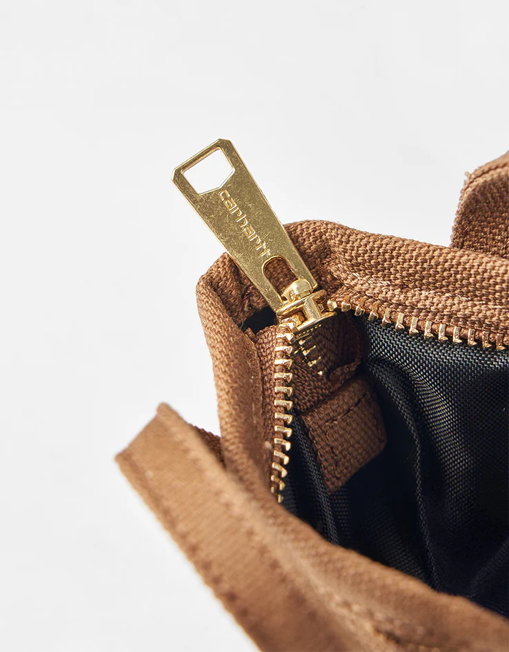 Carhartt WIP Mini Tote Bag Keychain - Hamilton Brown - Image 4
