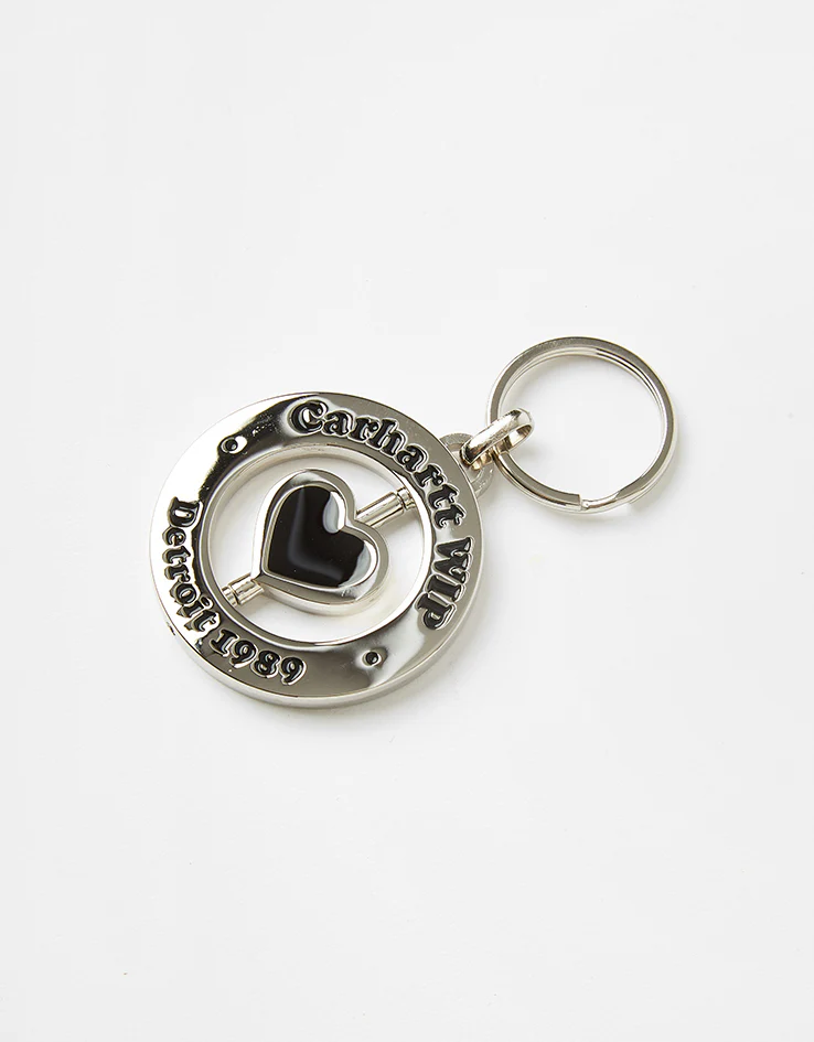 Carhartt WIP Modality Keychain - Silver - Image 2