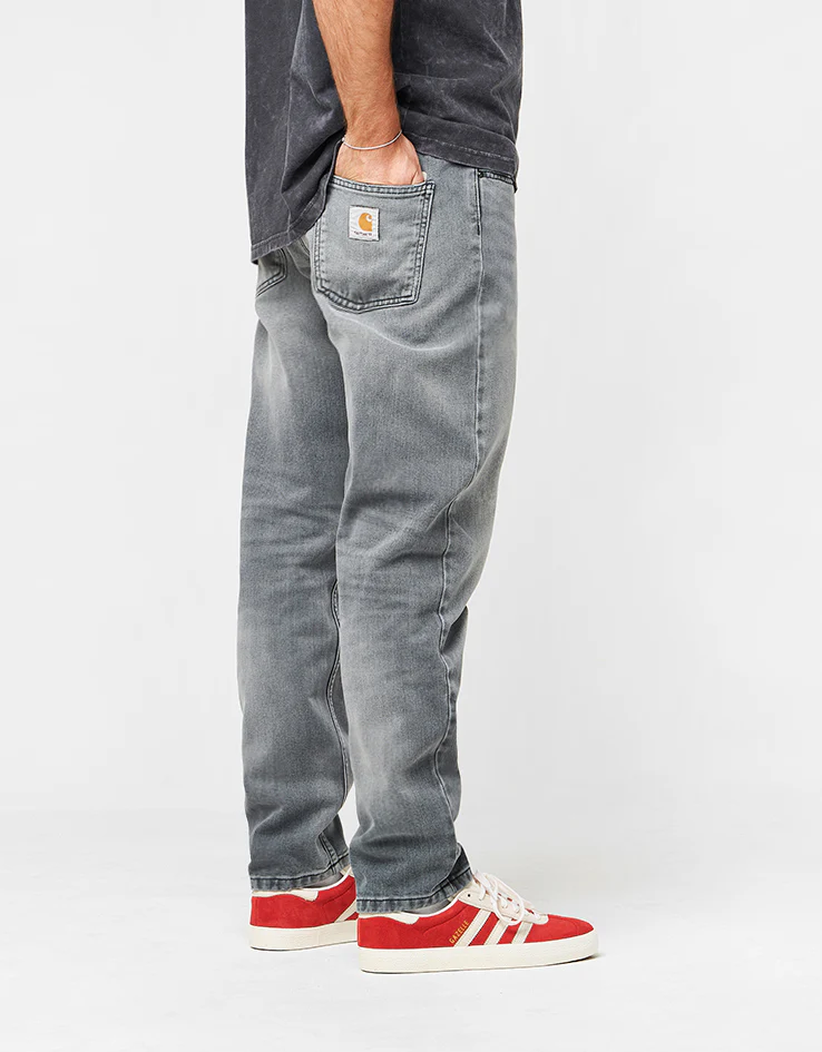 Carhartt WIP Newel Pant - Black (Light Used Wash) - Image 4