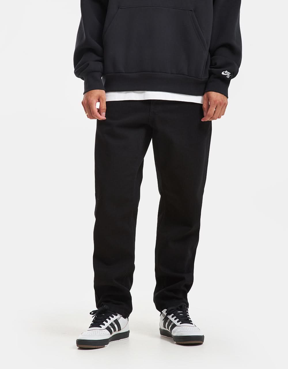 Carhartt WIP Newel Pant - Black (One Wash) - Image 3