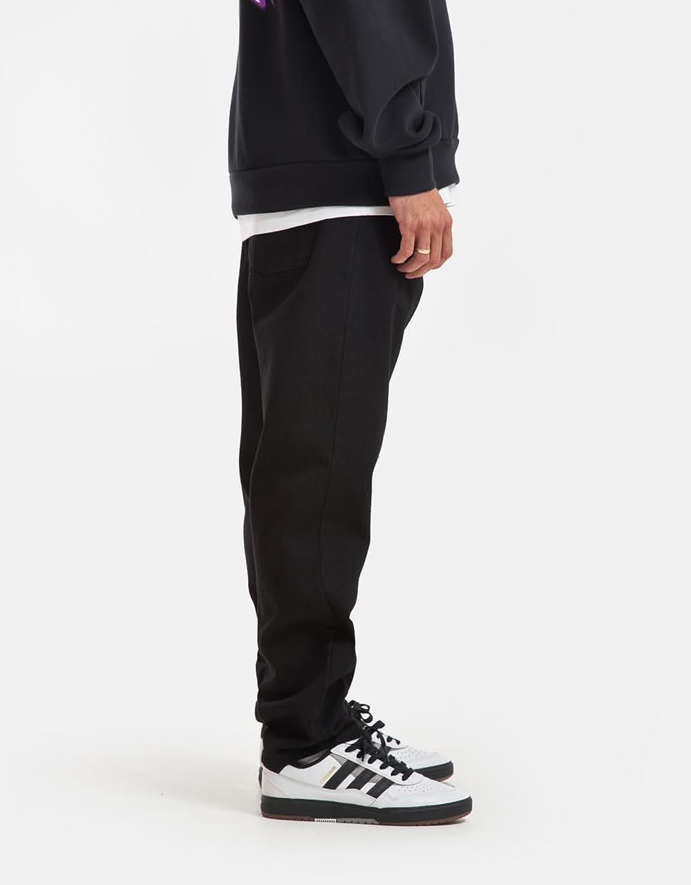Carhartt WIP Newel Pant - Black (One Wash) - Image 5