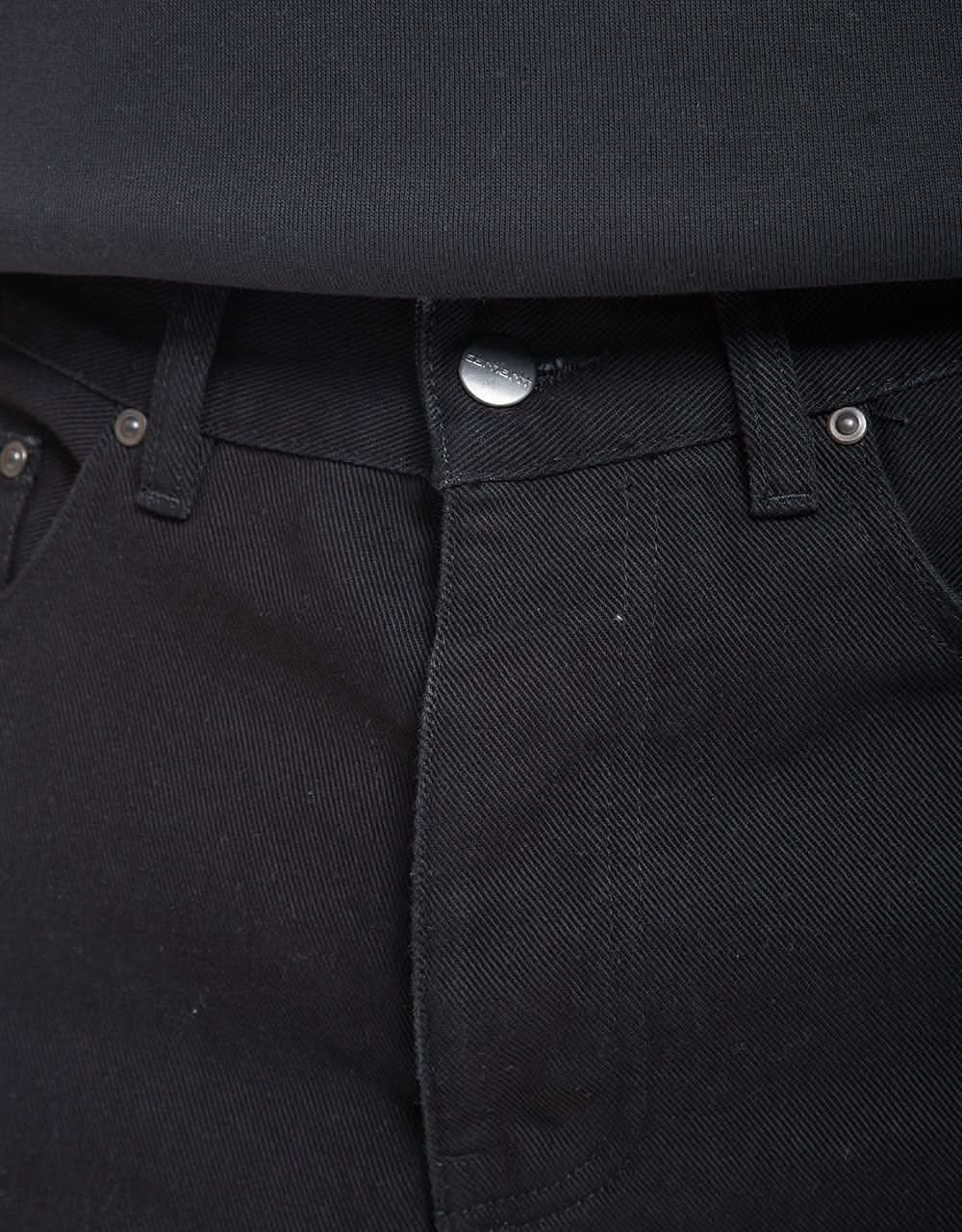 Carhartt WIP Newel Pant - Black (One Wash) - Image 8