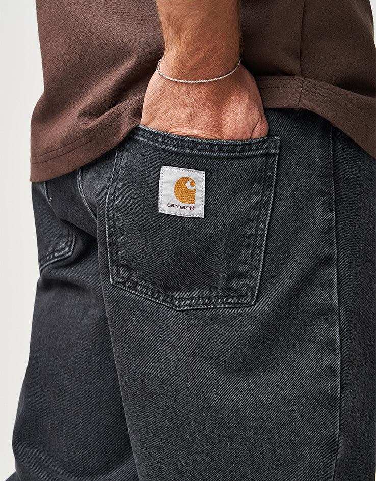 Carhartt WIP Newel Pant - Black (Stone Washed) - Image 6