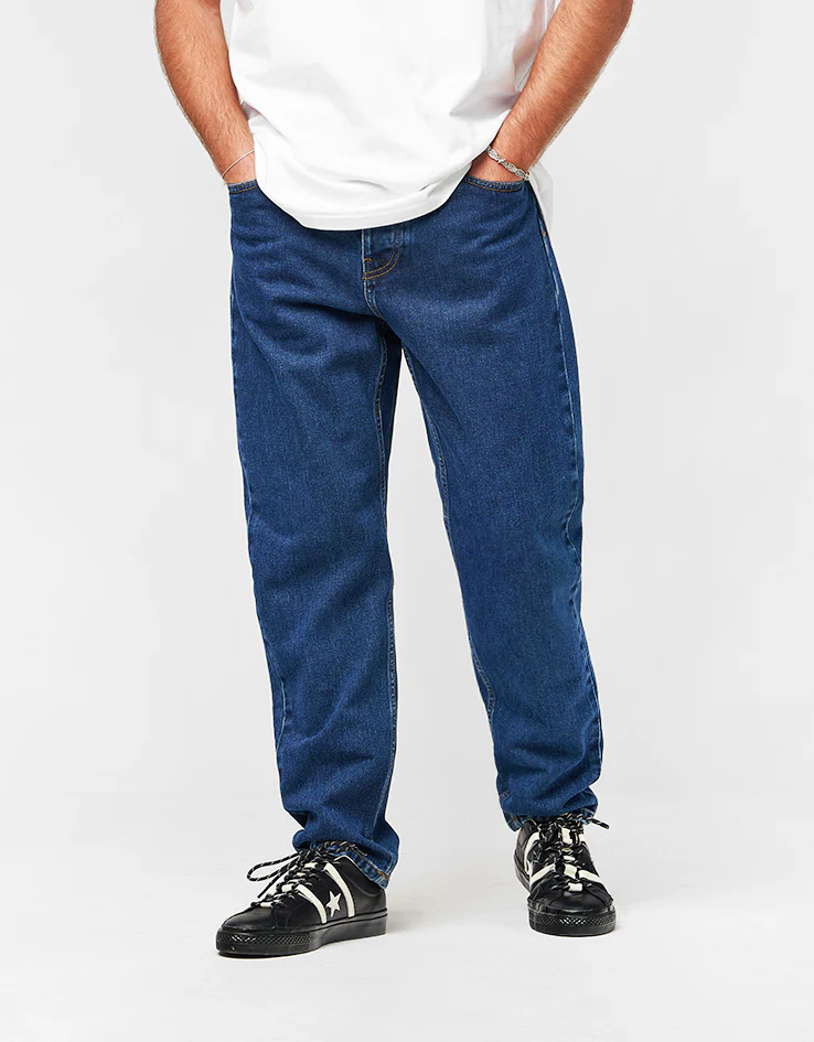 Carhartt WIP Newel Pant - Blue (Stone Washed) - Image 3