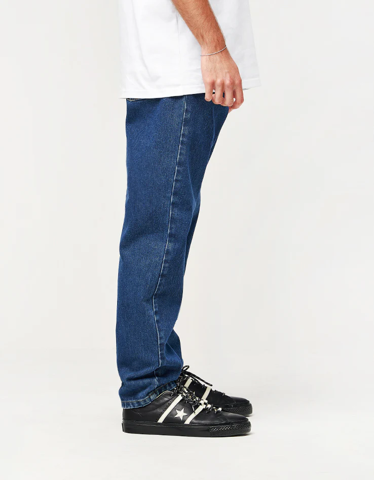 Carhartt WIP Newel Pant - Blue (Stone Washed) - Image 5
