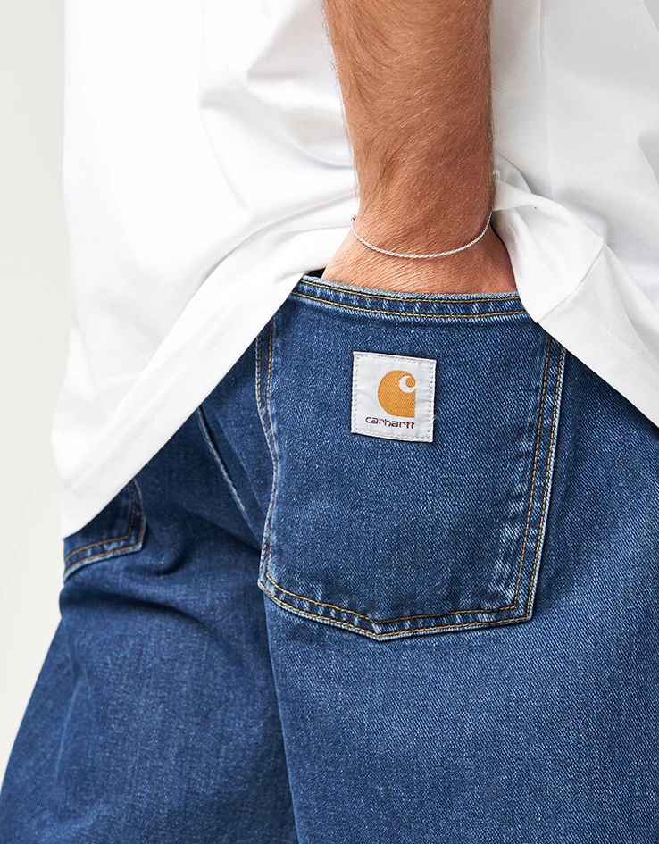 Carhartt WIP Newel Pant - Blue (Stone Washed) - Image 6