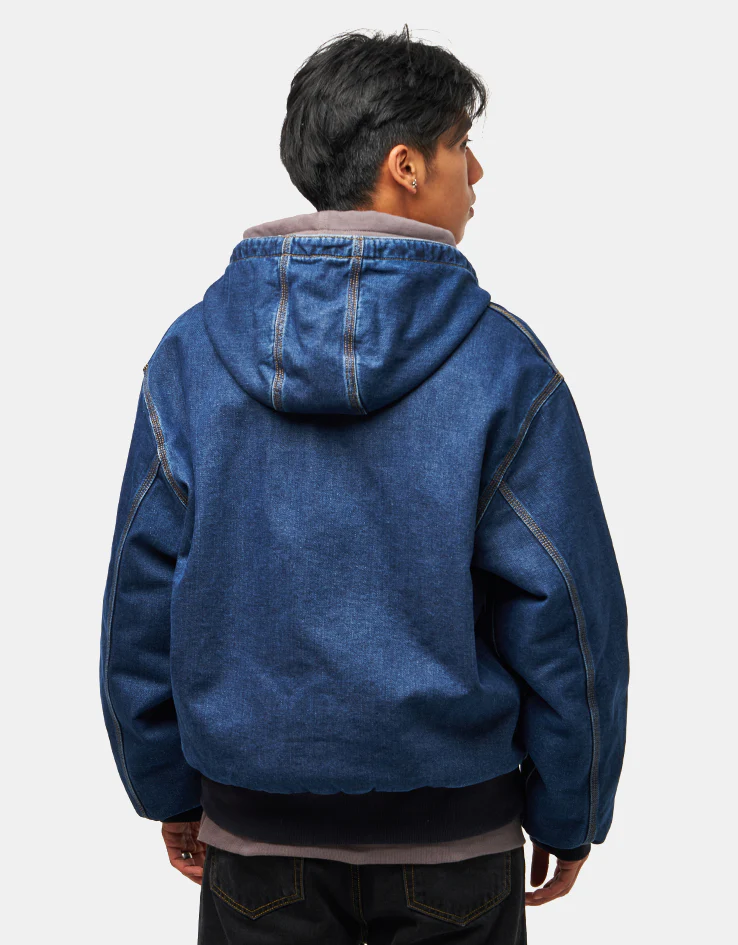 Carhartt WIP OG Active Jacket - Blue 'Stone Washed' (Denim) - Image 3