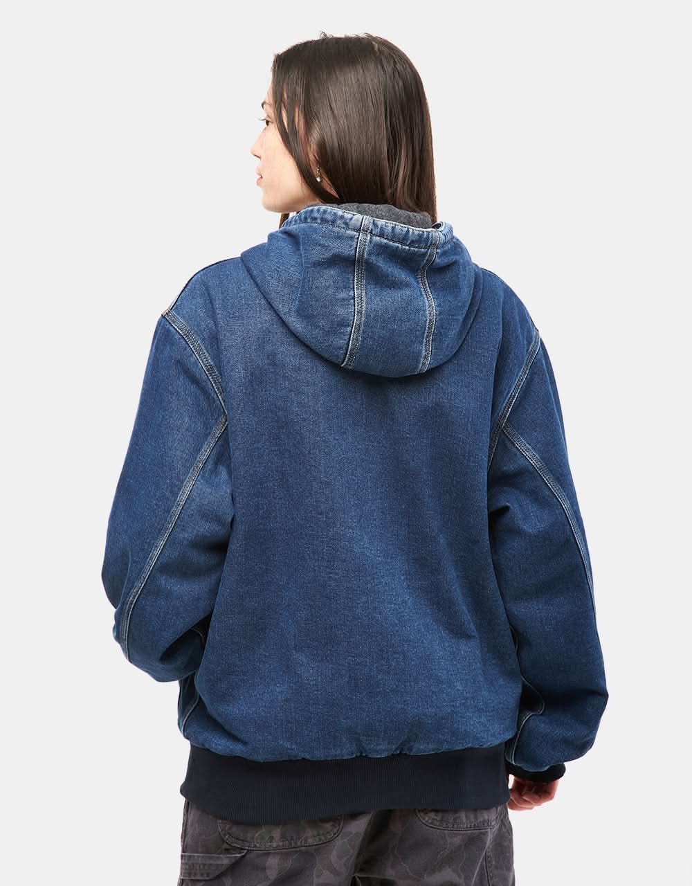 Carhartt WIP OG Active Jacket - Blue 'Stone Washed' (Denim) - Image 9