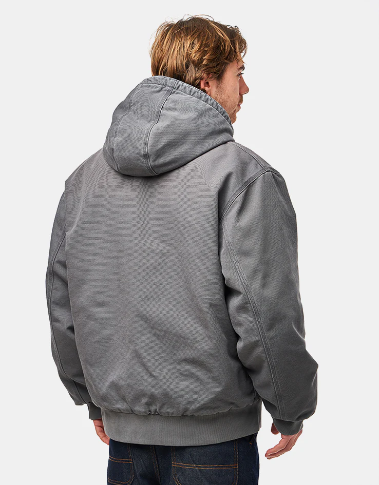 Carhartt WIP OG Active Jacket - Graphite 'Stone Canvas' (Winter) - Image 2