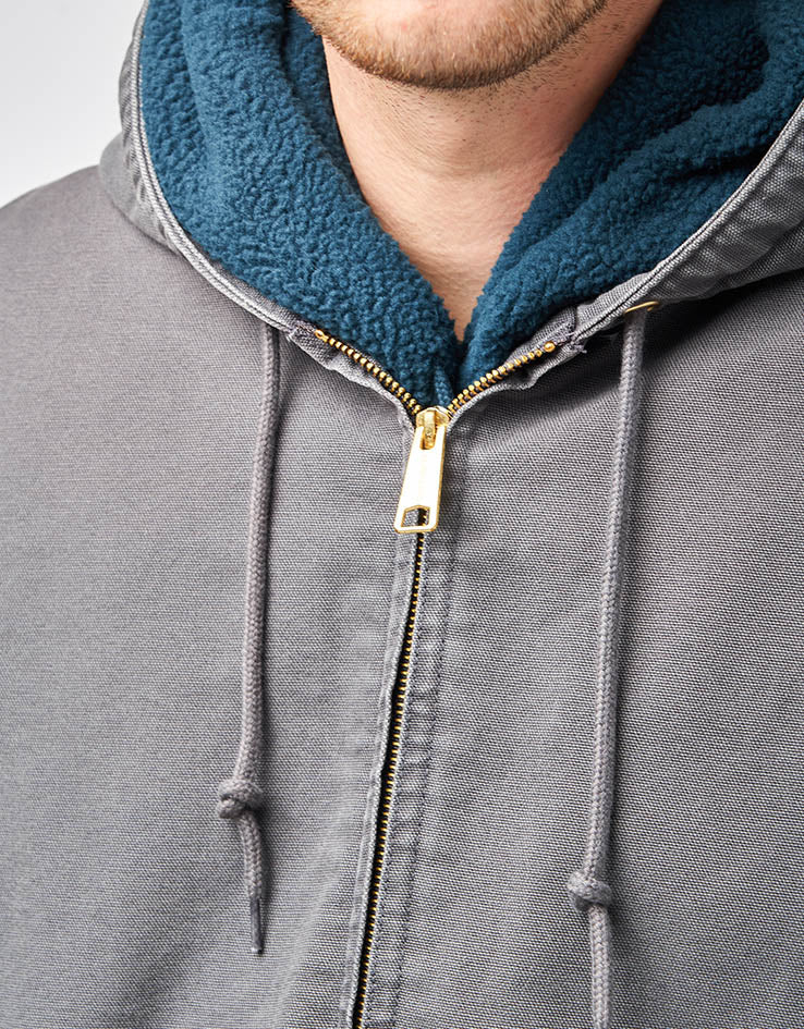 Carhartt WIP OG Active Jacket - Graphite 'Stone Canvas' (Winter) - Image 5