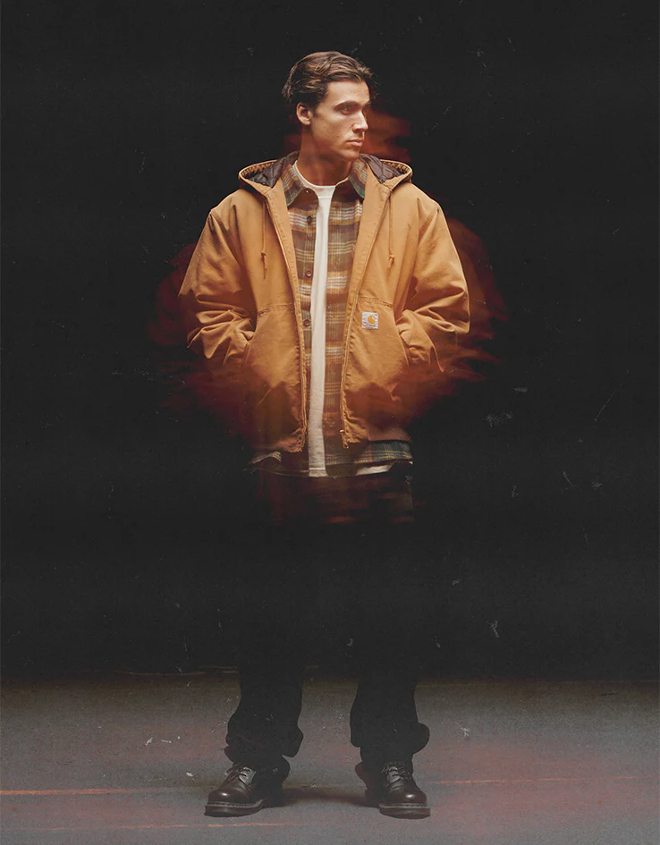 Carhartt WIP OG Active Jacket - Hamilton Brown 'Stone Canvas' (Winter) - Image 2