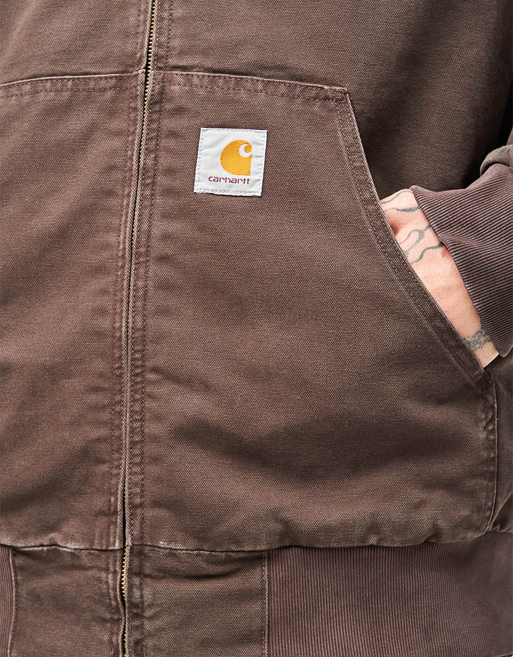 Carhartt WIP OG Active Jacket - Tobacco 'Stone Canvas' (Winter) - Image 4