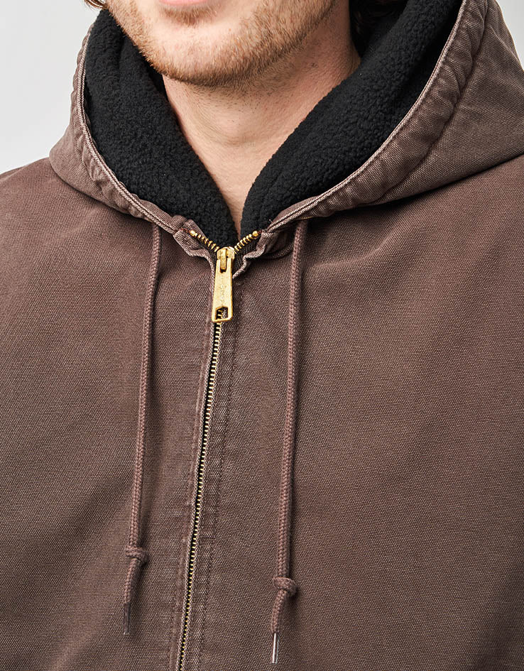 Carhartt WIP OG Active Jacket - Tobacco 'Stone Canvas' (Winter) - Image 6