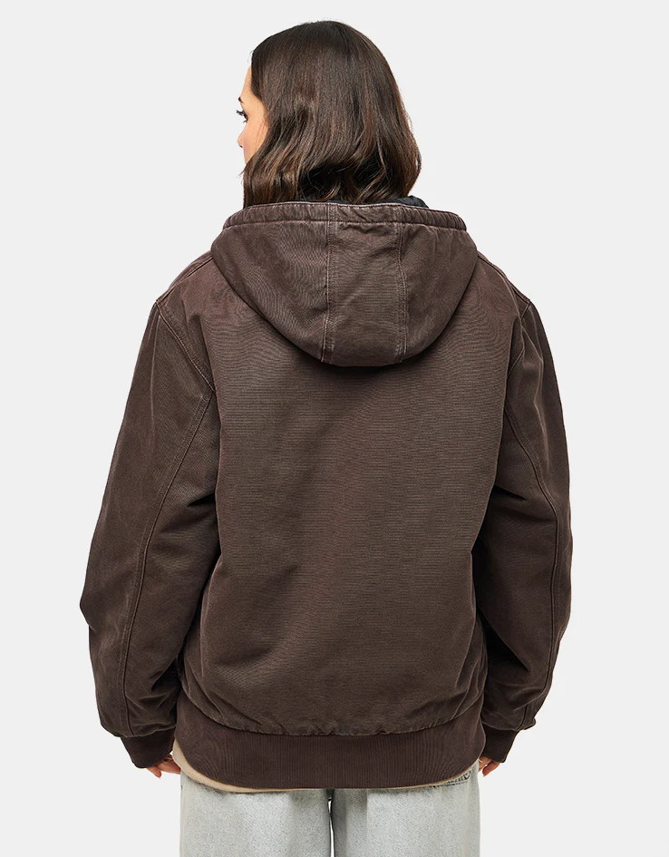 Carhartt WIP OG Active Jacket - Tobacco 'Stone Canvas' (Winter) - Image 9