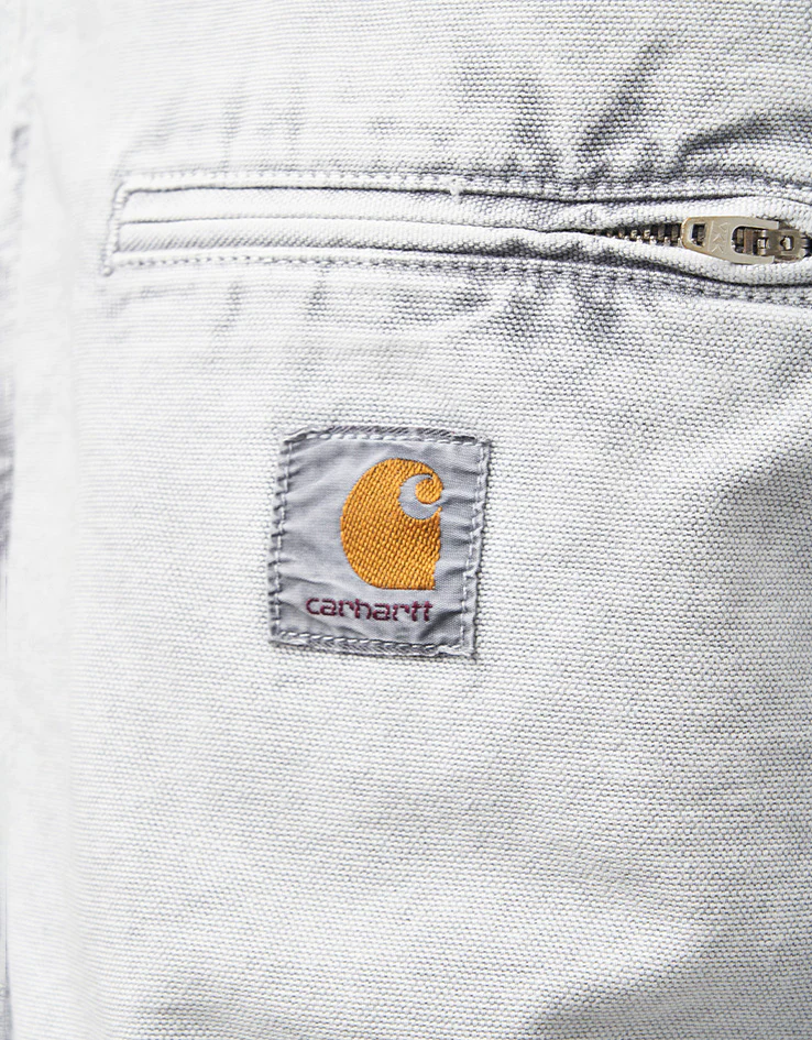 Carhartt WIP OG Detroit Jacket - Black/Black (Chalk Wash) - Image 4