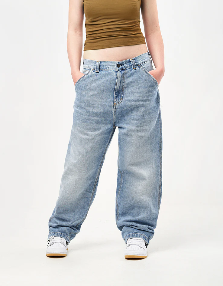 Carhartt WIP OG Single Knee Pant - Blue (Burst Washed) - Image 11