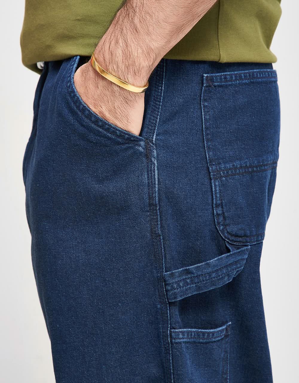 Carhartt WIP OG Single Knee Pant - Blue (Stone Washed) - Image 6