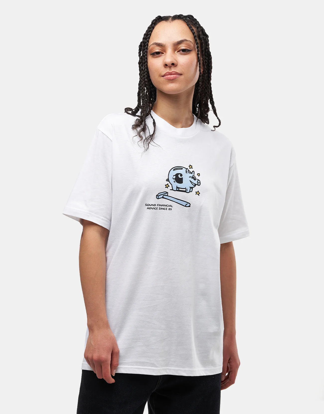 Carhartt WIP Piggybank T-Shirt - White - Image 4