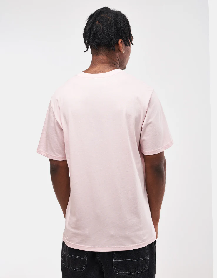 Carhartt WIP S/S Pocket T-Shirt - Air Pink - Image 2