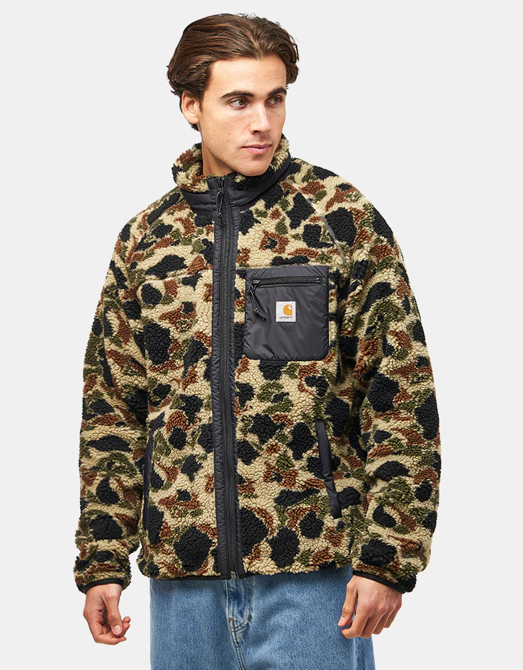 Carhartt WIP Prentis Liner - Camo Duck Jacquard/Green/Black - Image 3