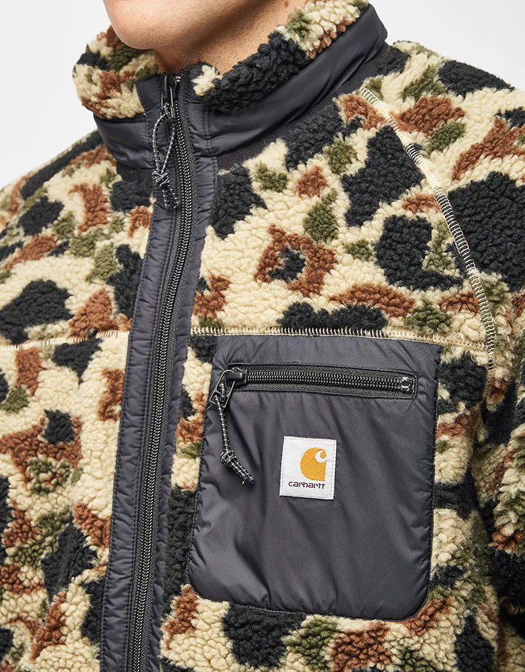 Carhartt WIP Prentis Liner - Camo Duck Jacquard/Green/Black - Image 4
