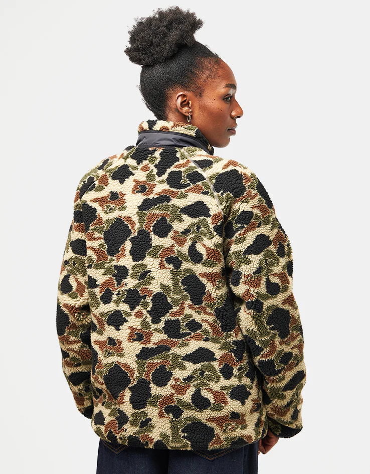 Carhartt WIP Prentis Liner - Camo Duck Jacquard/Green/Black - Image 8