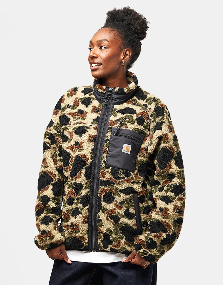 Carhartt WIP Prentis Liner - Camo Duck Jacquard/Green/Black - Image 9