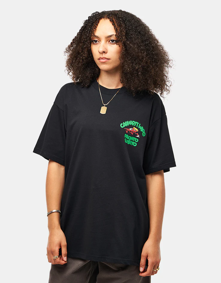 Carhartt WIP Pronto T-Shirt - Black - Image 6
