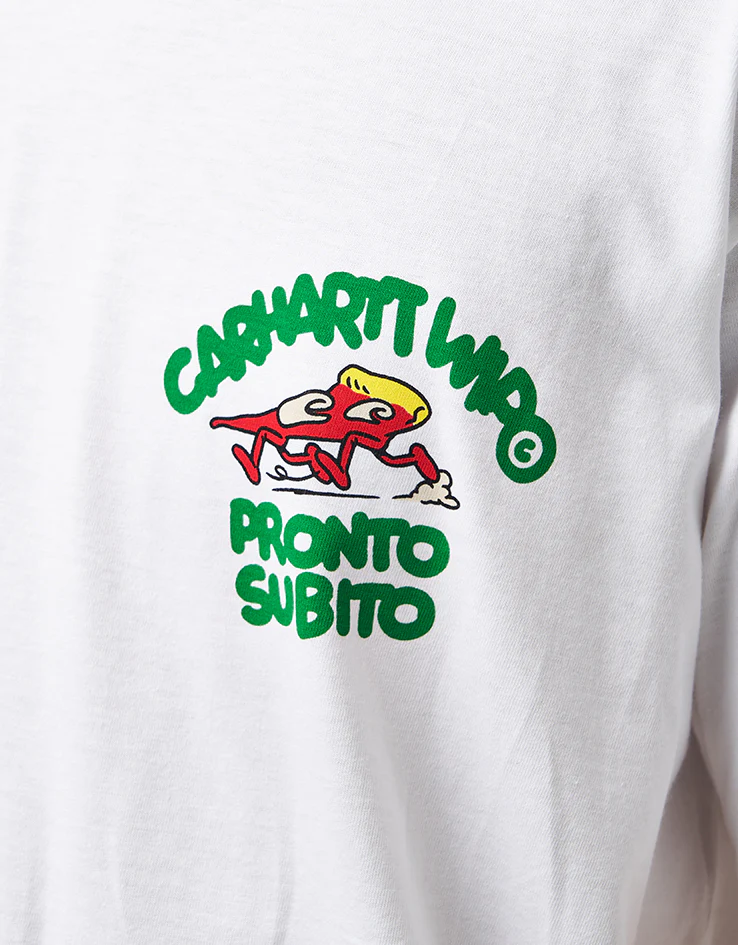 Carhartt WIP Pronto T-Shirt - White - Image 5