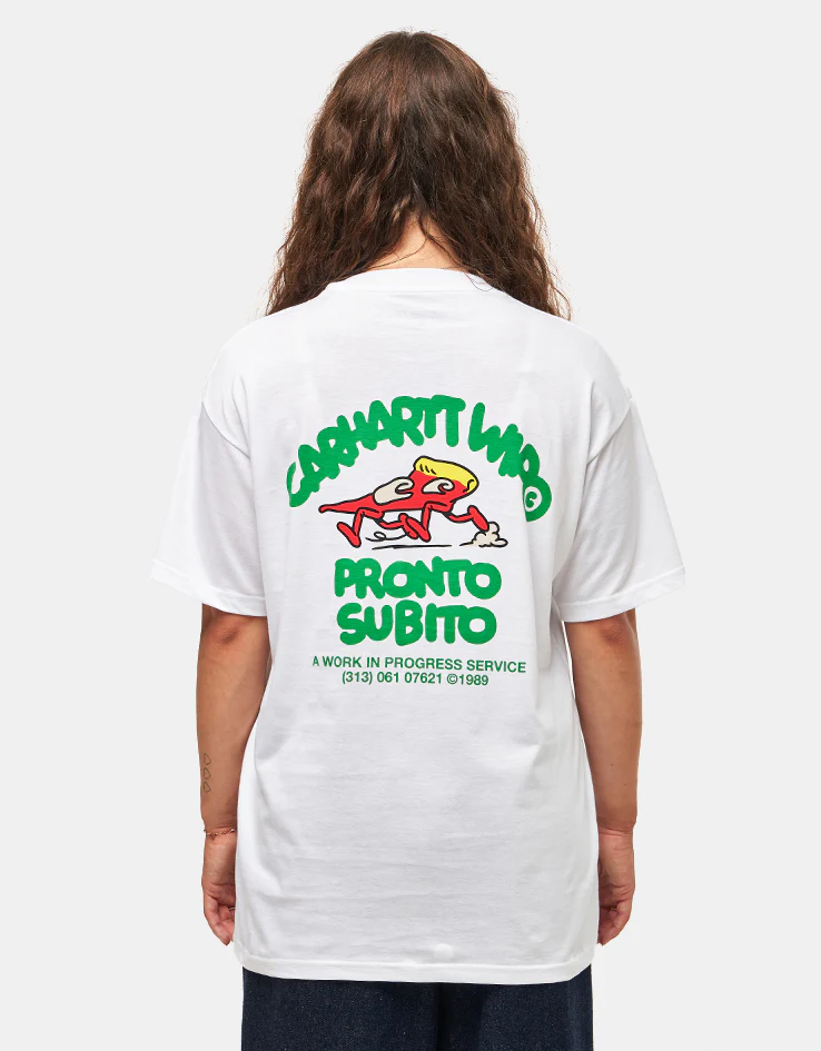 Carhartt WIP Pronto T-Shirt - White - Image 6