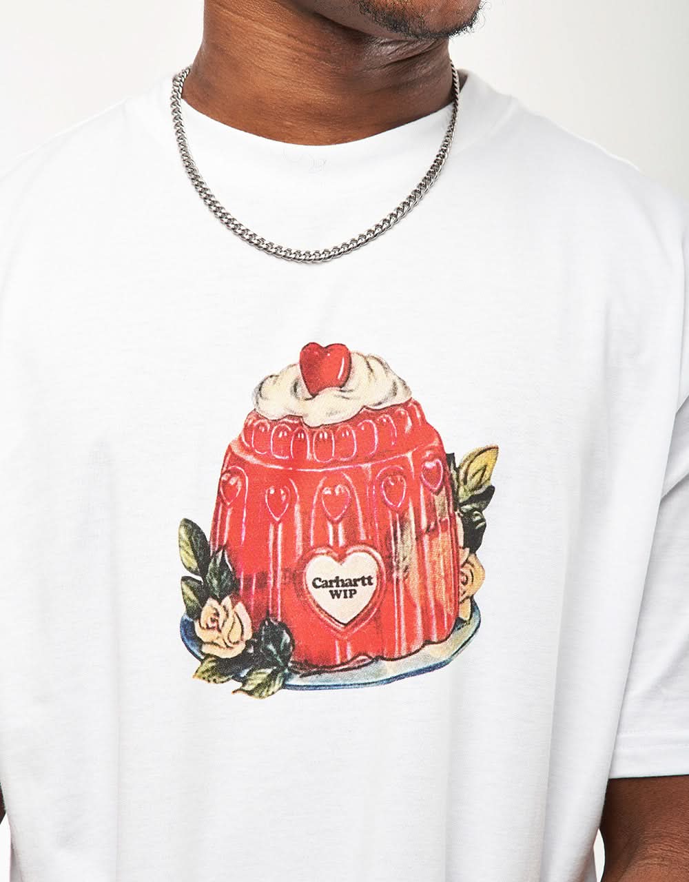 Carhartt WIP Pudding T-Shirt - White - Image 3
