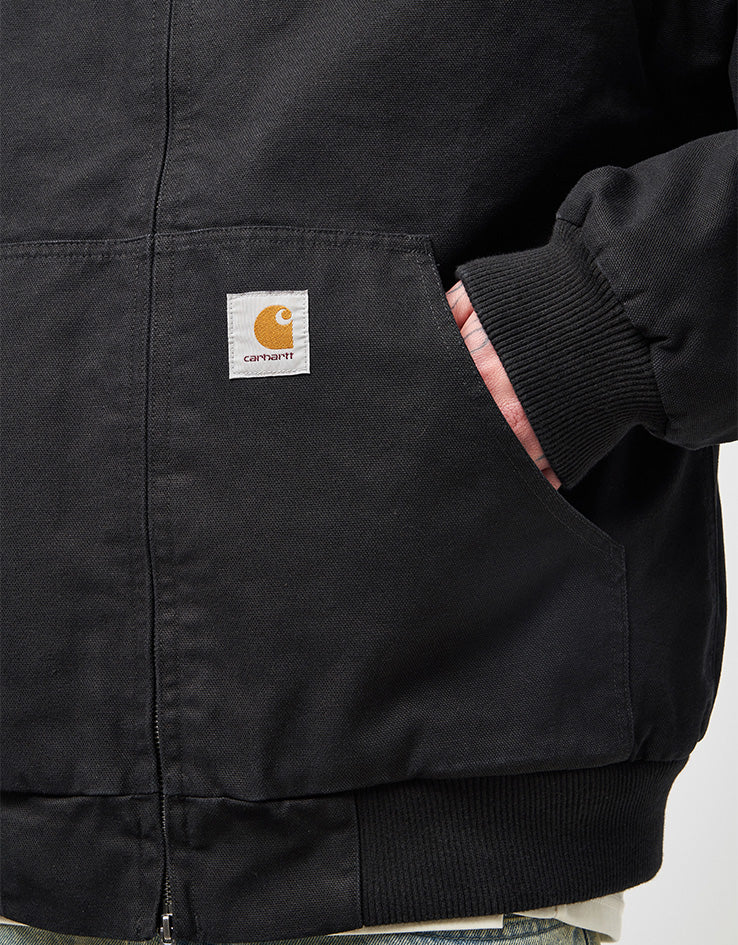 Carhartt WIP Ravon Jacket - Black (Heavy Stone Wash) - Image 5