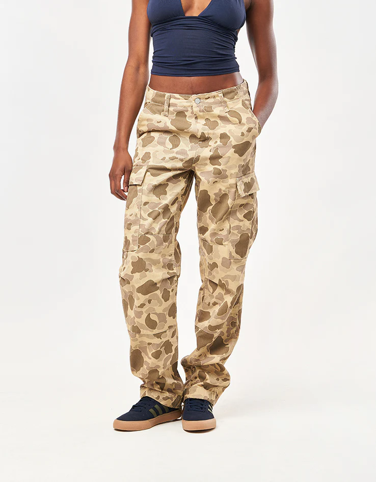 Carhartt WIP Regular Cargo Pant - Camo Duck/Desert (Rinsed) - Image 10