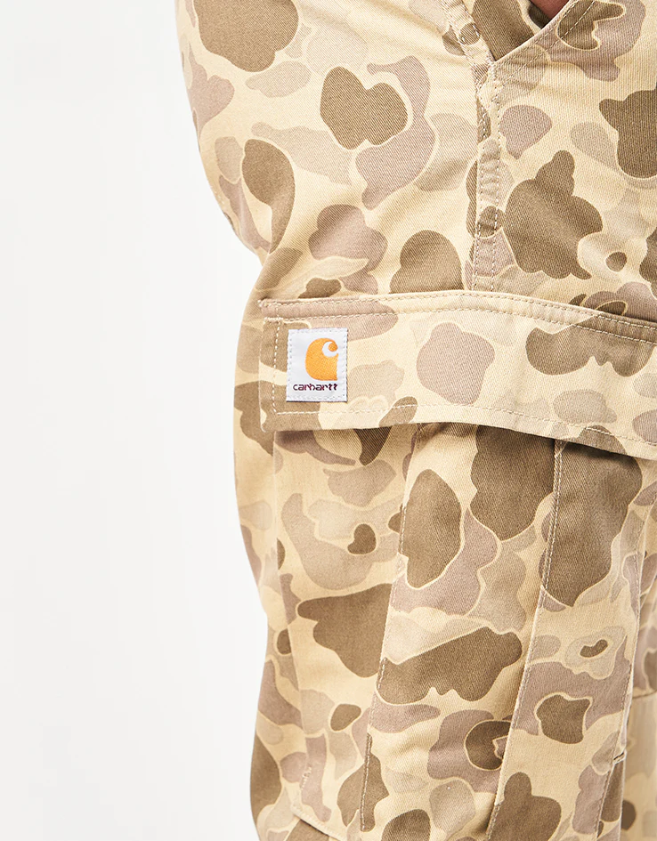 Carhartt WIP Regular Cargo Pant - Camo Duck/Desert (Rinsed) - Image 16