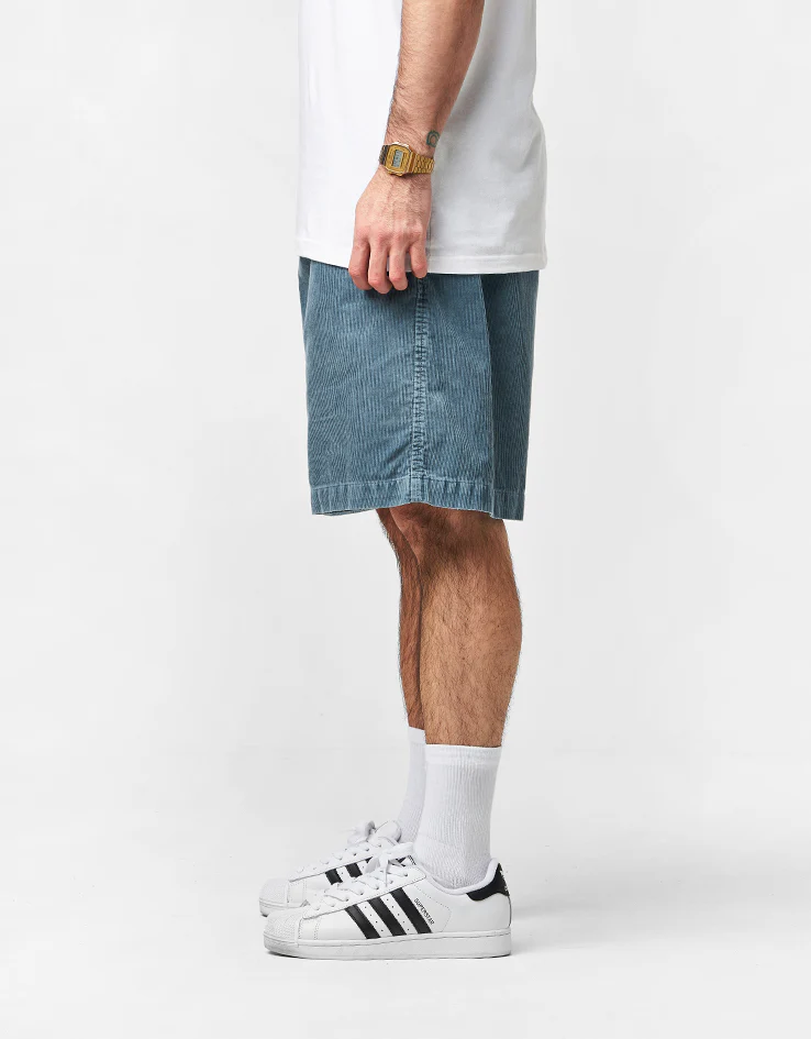 Carhartt WIP Reynold Short - Cozy Blue (Dusky Washed) - Image 3