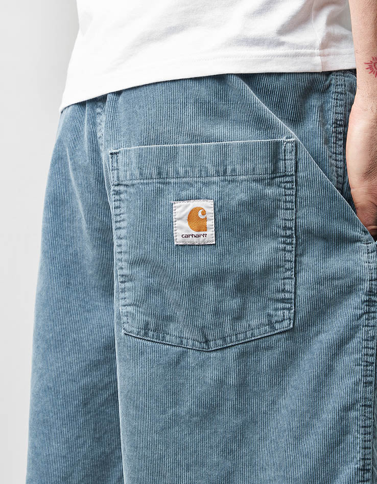 Carhartt WIP Reynold Short - Cozy Blue (Dusky Washed) - Image 4