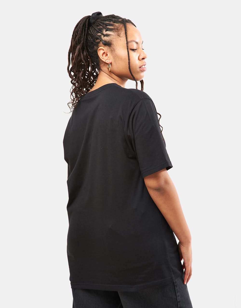 Carhartt WIP S/S Base T-Shirt - Black/White - Image 6