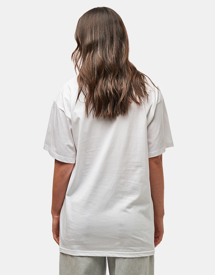 Carhartt WIP S/S Beaker T-Shirt - White - Image 4