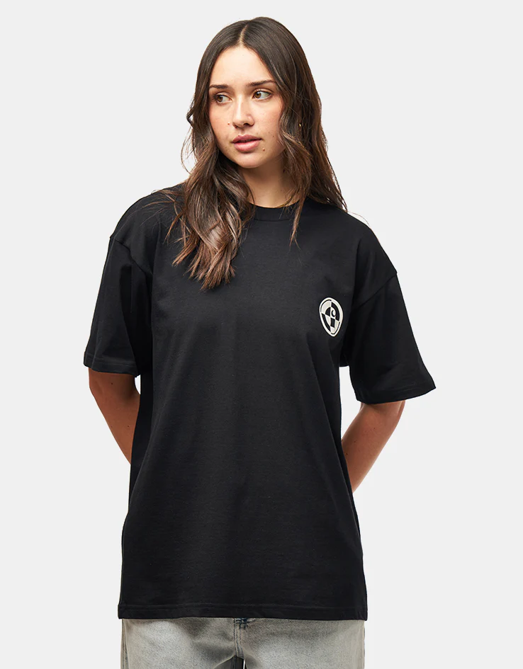 Carhartt WIP S/S C Logo Archive T-Shirt - Black - Image 7